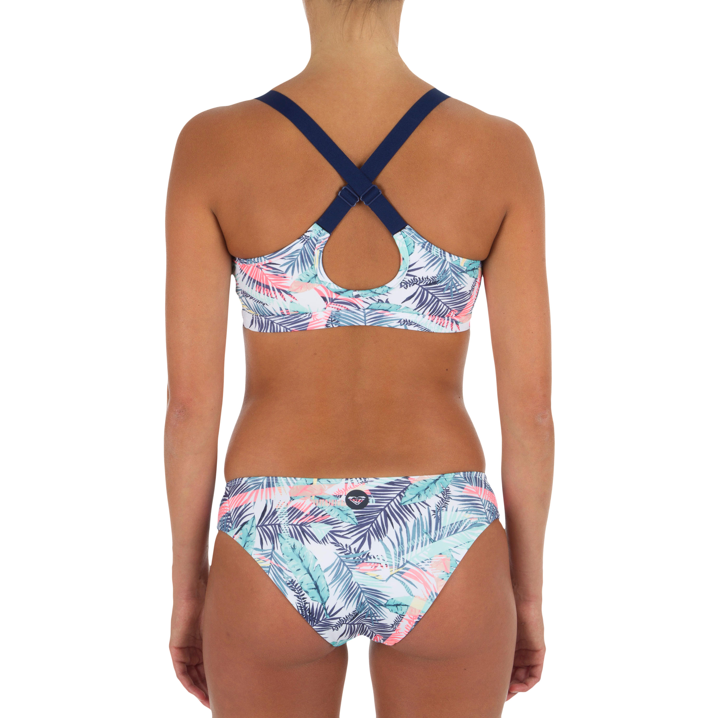 Braguita de bikini de surf mujer forma shorty BALI PALM  6/7