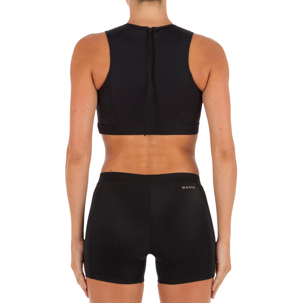 Short de surf femme REVA NOIR
