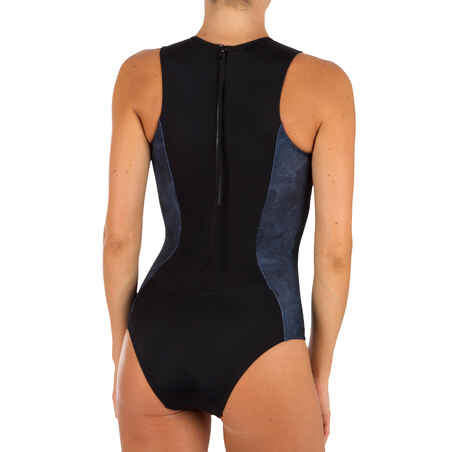 WOMEN’S CARLA MANO ONE-PIECE SWIMSUIT WITH FULL COVERAGE AND A BACK ZIP