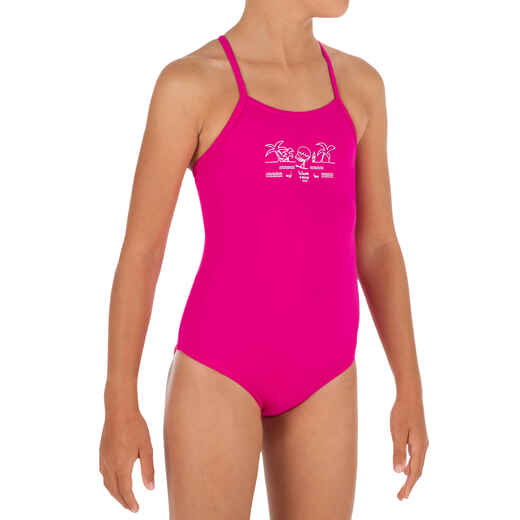 
      Maillot de bain 1 pièce BRASSIÈRE FILLE HANALEI WAVE IT EASY ROSE
  