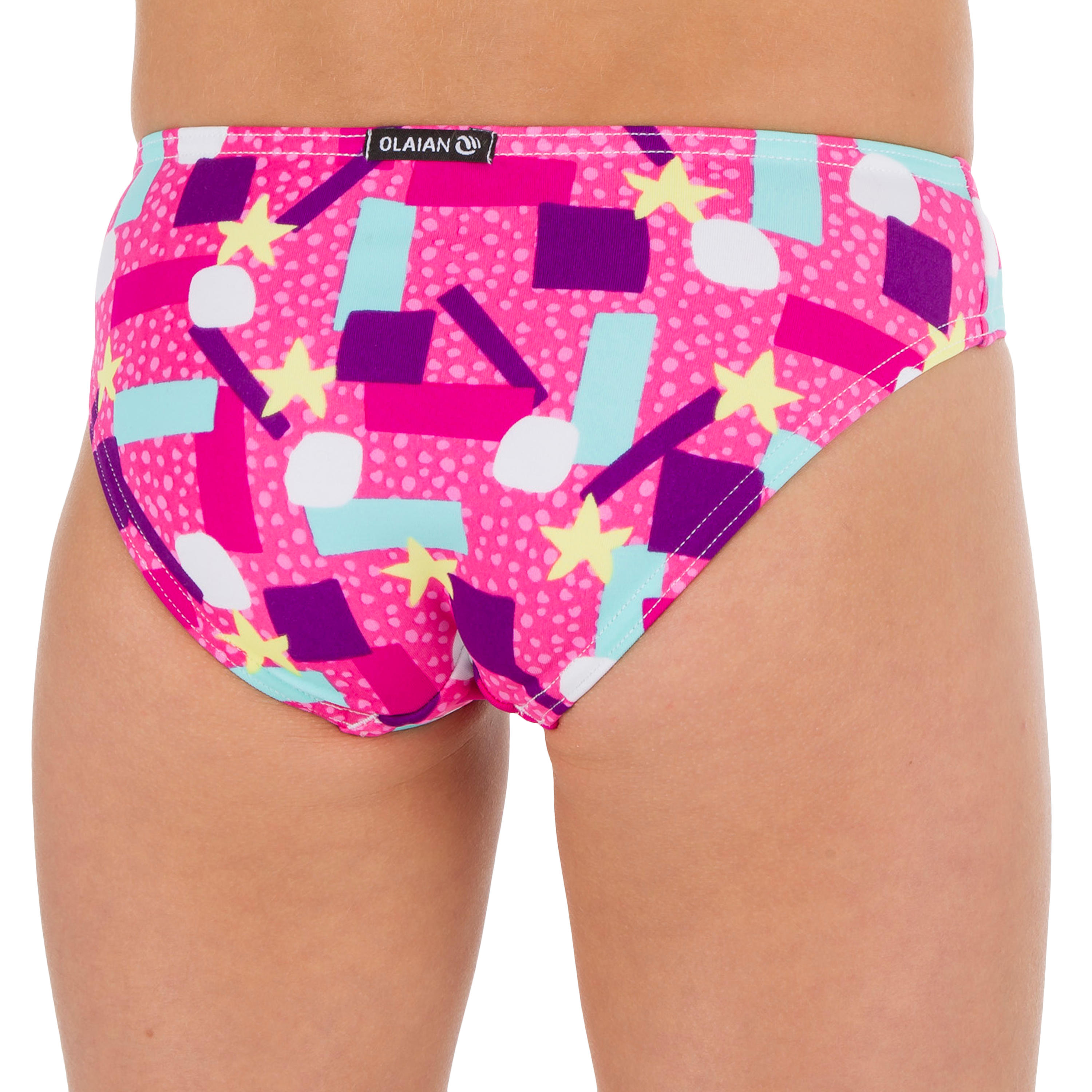 Taloo Girls' Two-Piece Triangle Bikini Swimsuit - Lagoon Pink 8/8