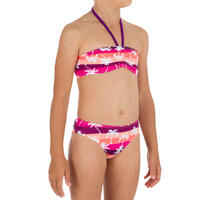 ملابس سباحة لالي باندو من قطعتين للبنات 2P- برتقلي بالمي