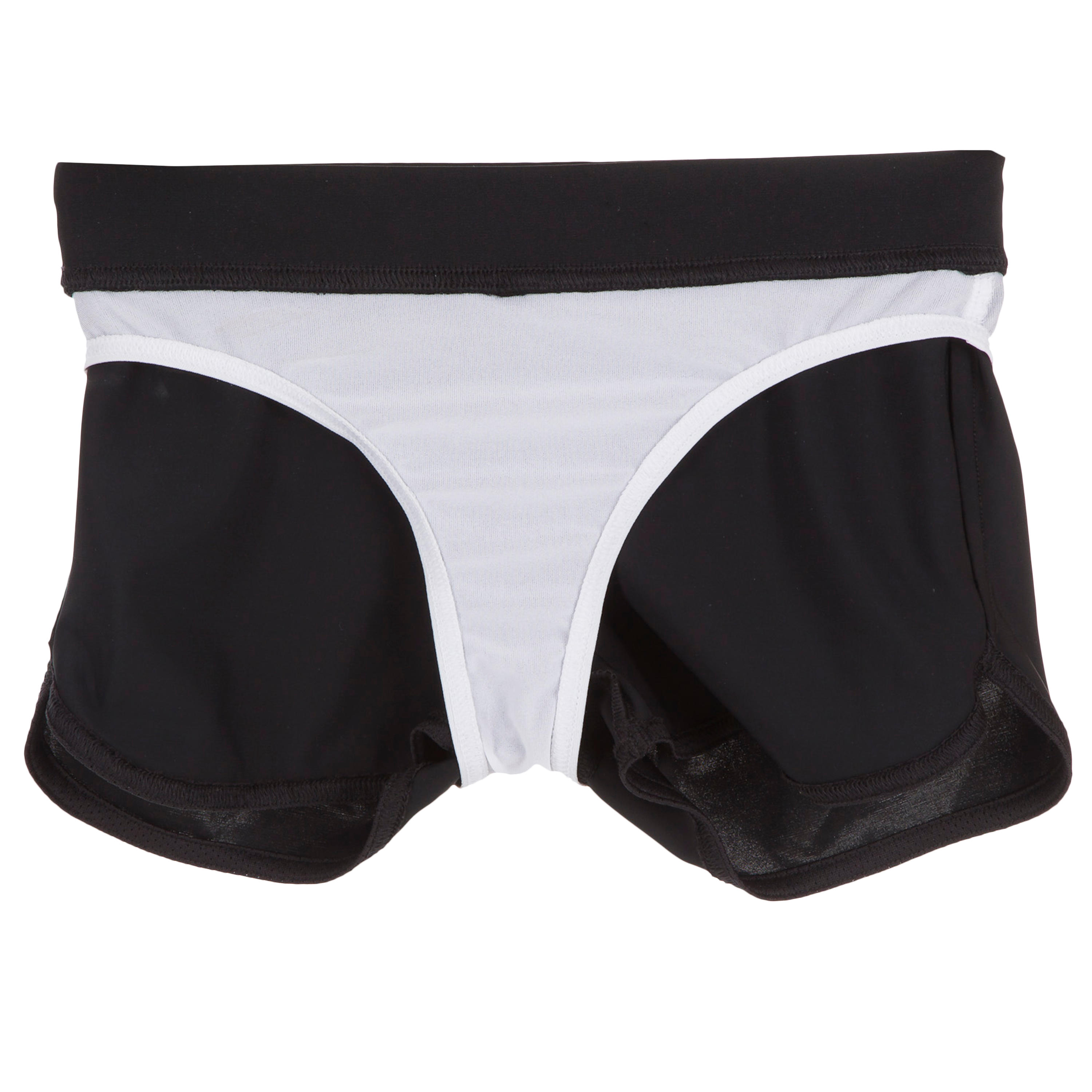 girls black swim bottoms