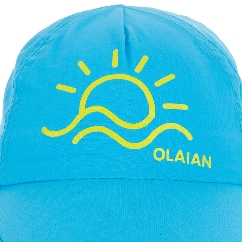 Dětská kšiltovka s UV ochranou modrá