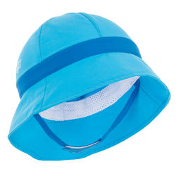 Chapeau anti UV surf bébé bleu