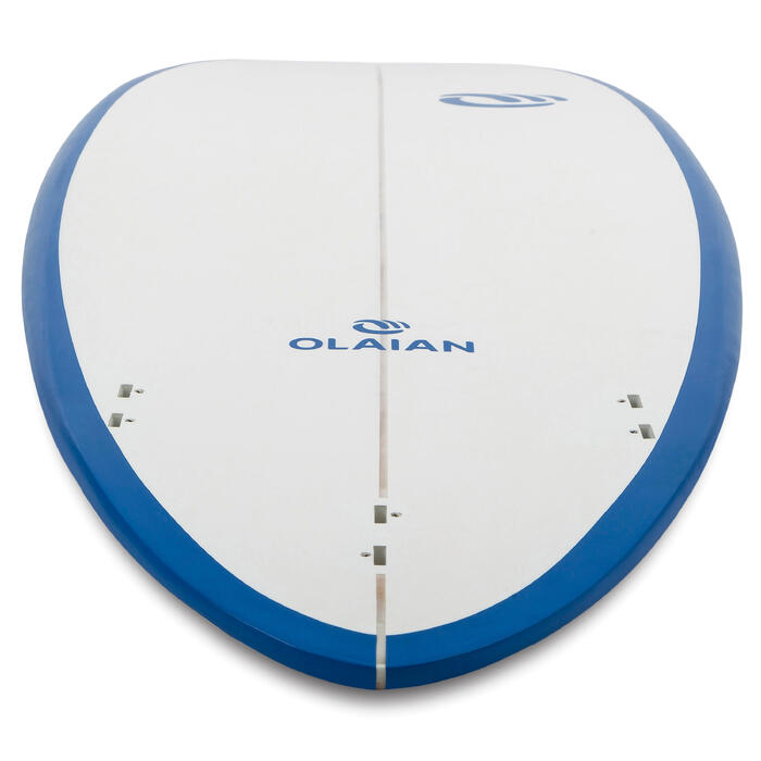 Surfboard 900 Egg 6'6" Epoxidharz handmade 3 FCSFinnen Olaian DECATHLON