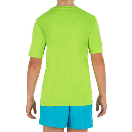 Kids’ Surfing anti-UV water T-shirt - GREEN