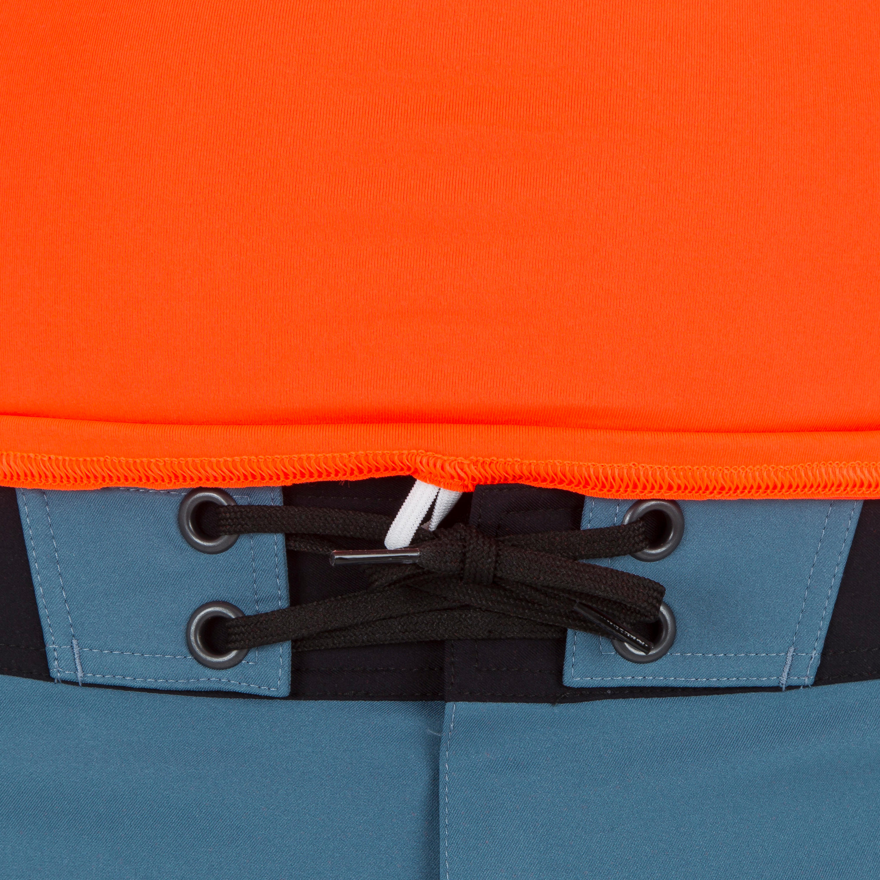 Men's short sleeve UV-protection T-shirt - 100 neon orange 4/4