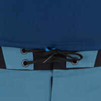 900 Men's Short Sleeve Thermal fleece UV Protection surfing Top T-Shirt - Blue