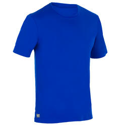 water tee shirt anti UV surf manches courtes Homme bleu