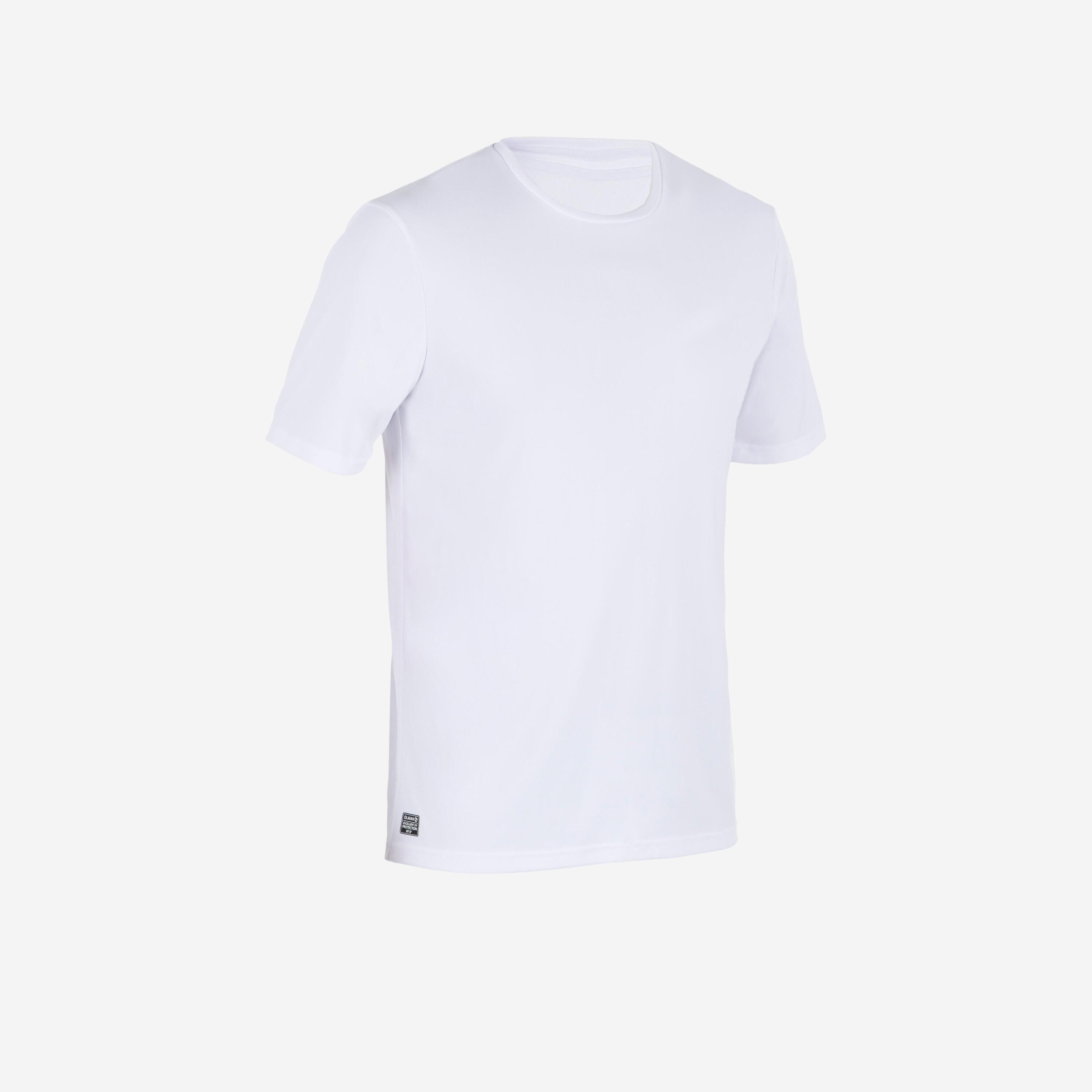 t shirt blanc decathlon homme