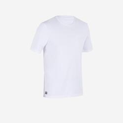 WATER tee SHIRT anti UV surf Manches Courtes Homme Blanc
