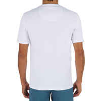 Camiseta protección solar manga corta Hombre blanco