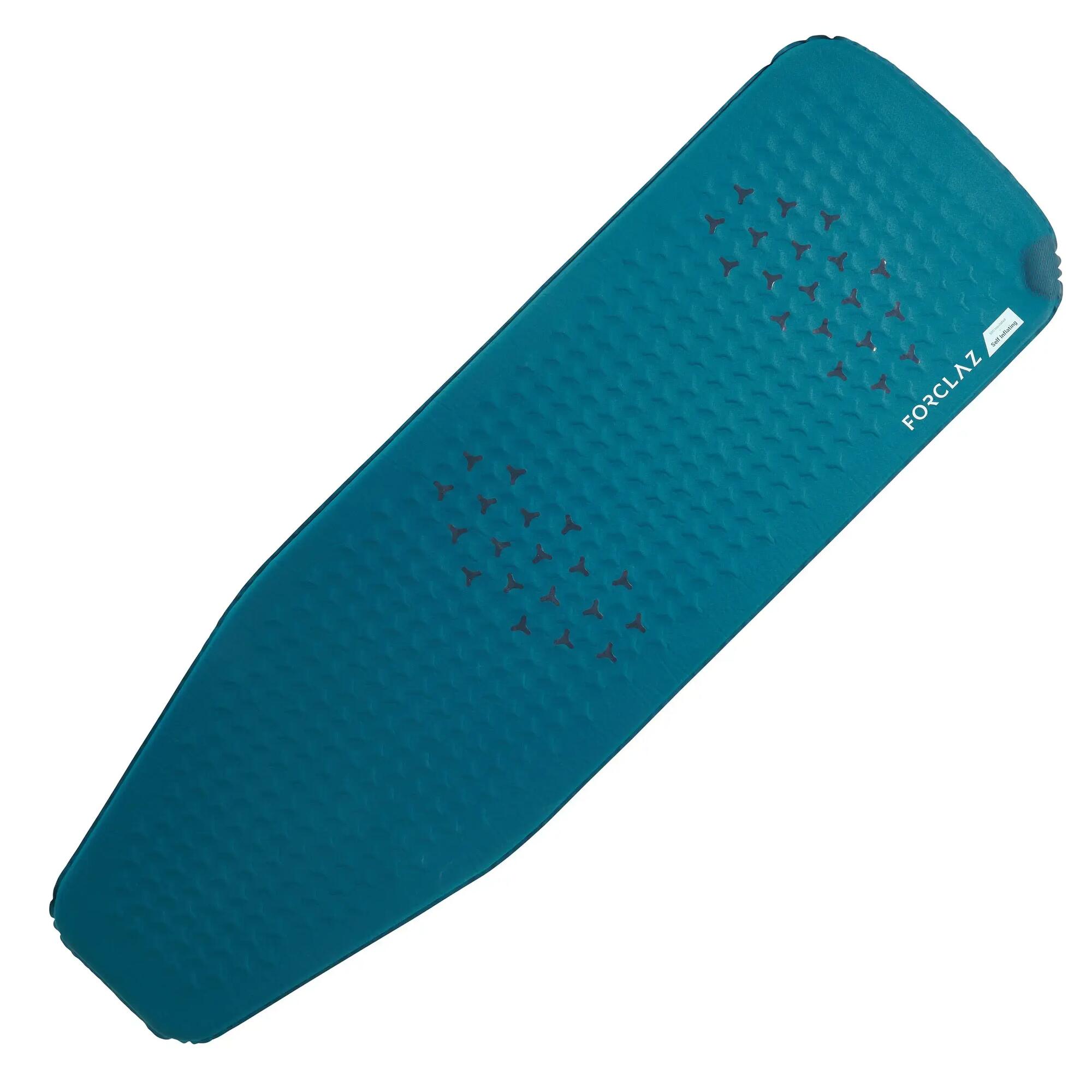 Self-inflating trekking mattress - TREK 500 XL - Blue | forclaz