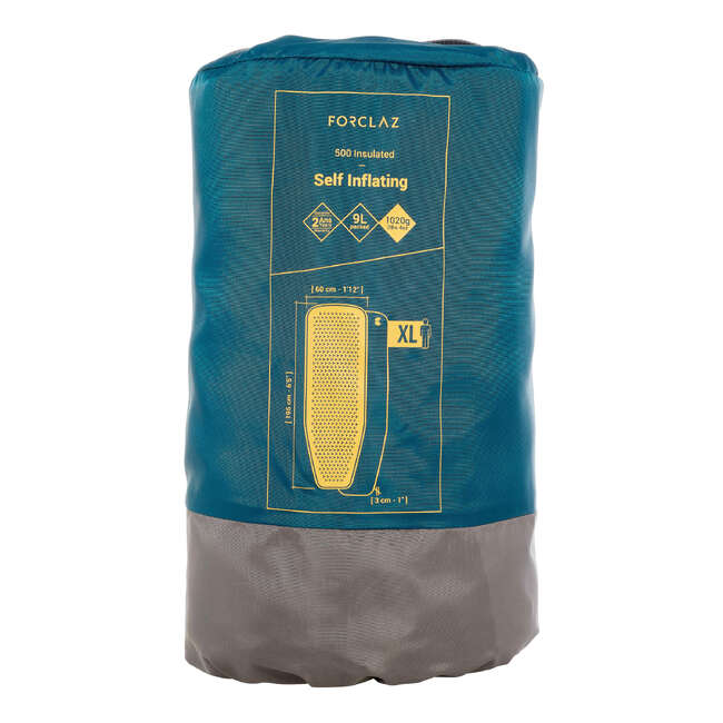 FORCLAZ Selfinflating trekking mattress TREK 500 XL...