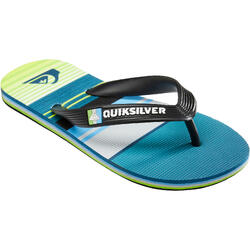 Tongs Garçon STRIPE Quiksilver vert