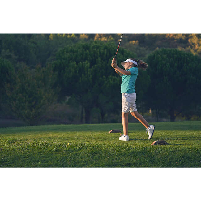 Buty do golfa Adicross białe INESIS - STROJE DO GOLFA DLA DZIECI Golf