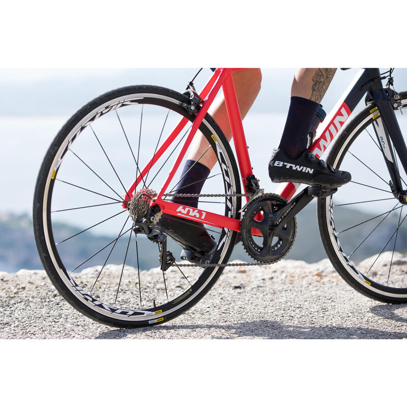 Calze ciclismo ROADR 900 nero-grigio