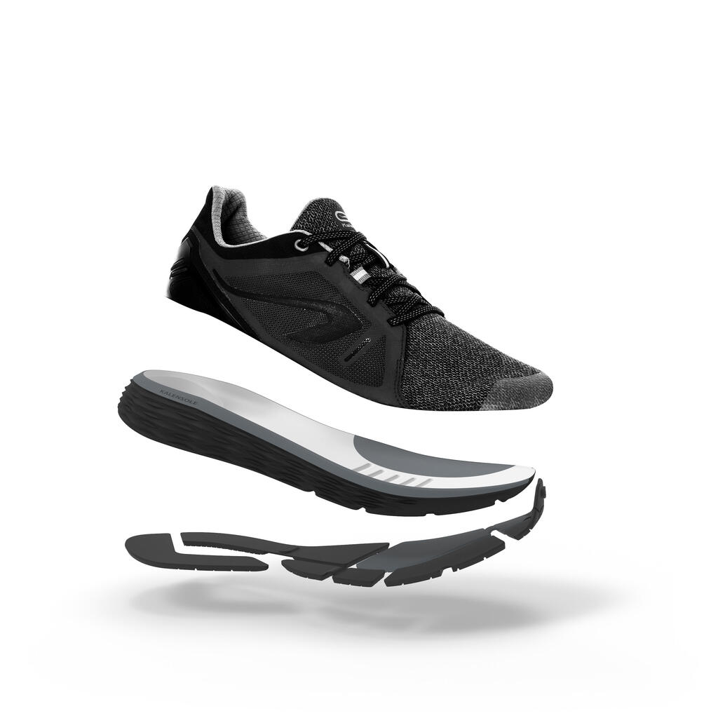 Run Comfort Men's Running Shoes - Black