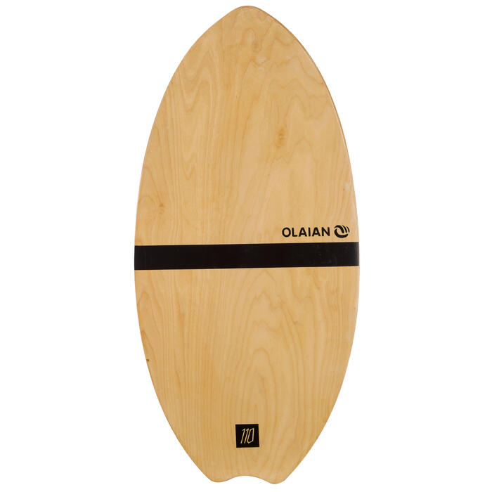 Olaian Skimboard 500 volwassenen hout Decathlon.nl