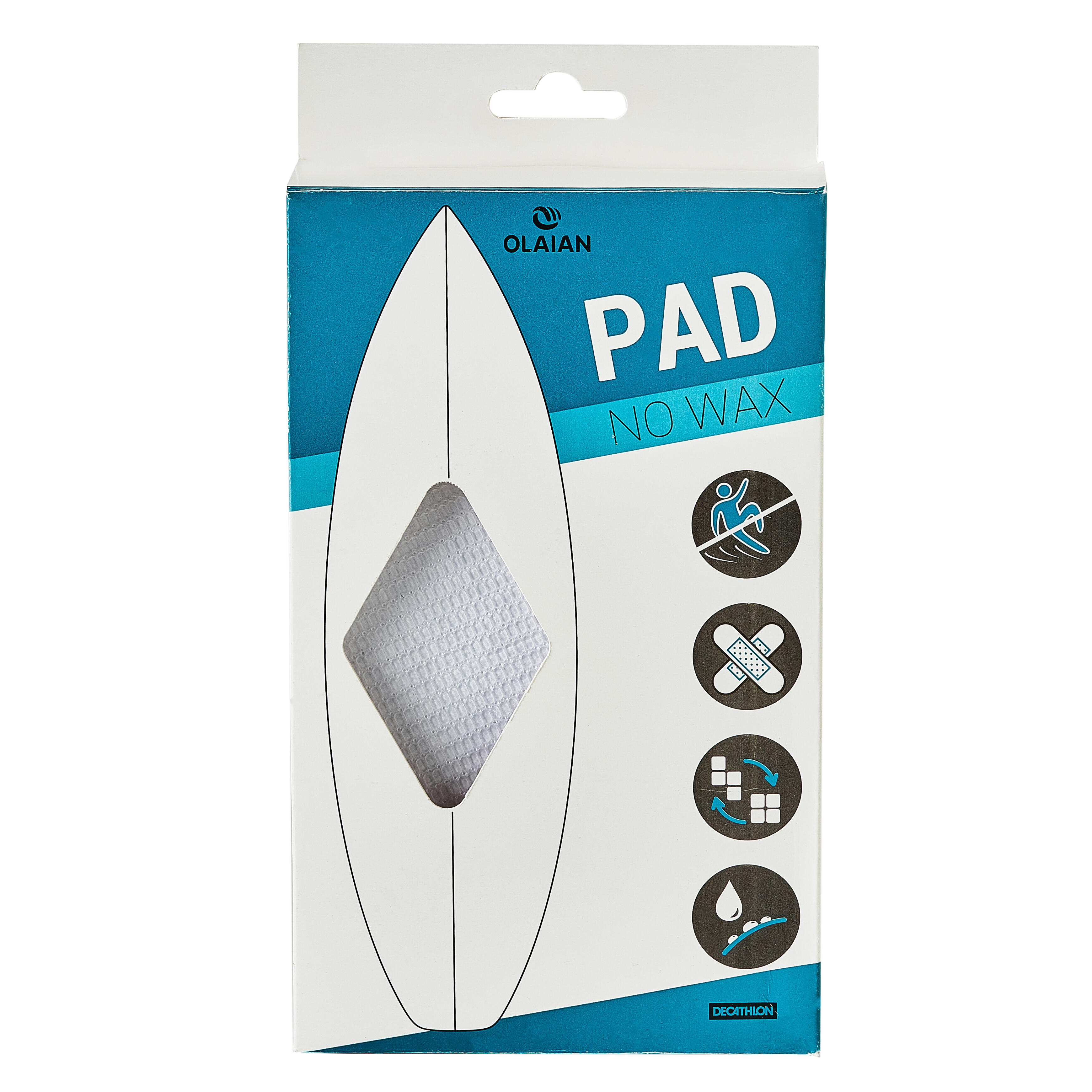 Pads surf kit antidérapant PAD NOWAX pour planches de surf en résine