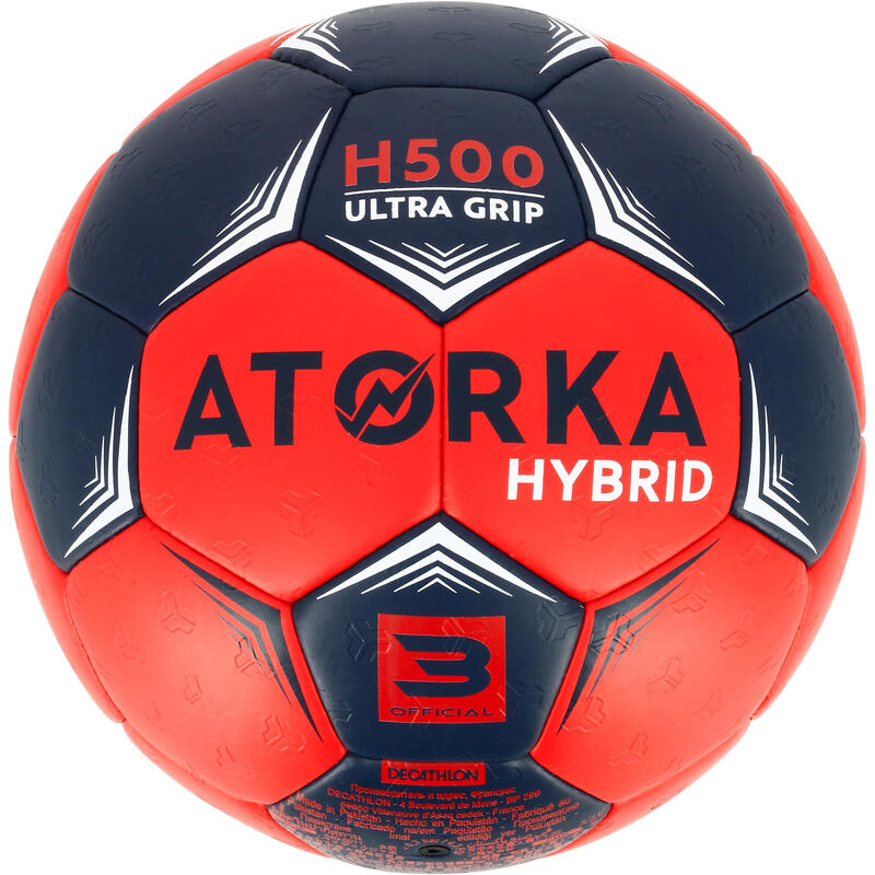 Minge de handbal grip mărimea 3, H500 Ultragrip Verde