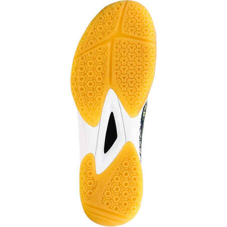 Adult Handball Shoes H100 - Grey/Yellow