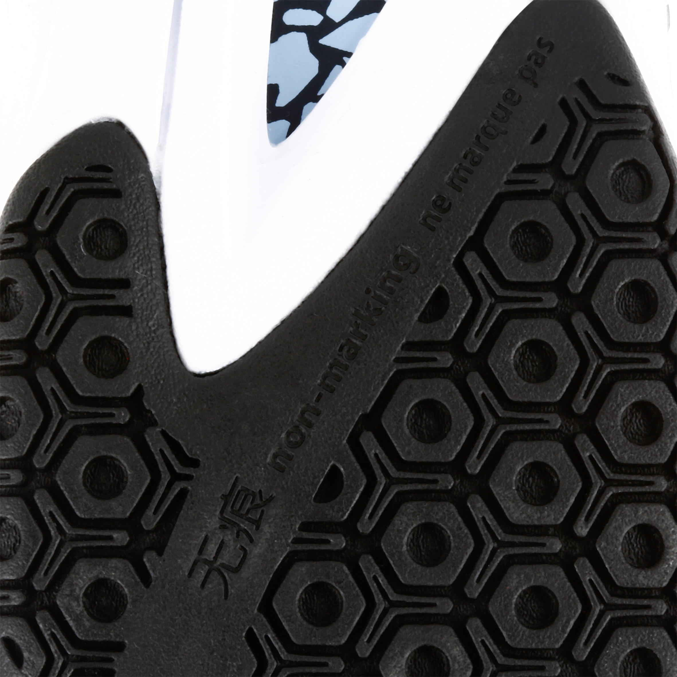 Scarpe pallamano H500 nero-rosso 14/14