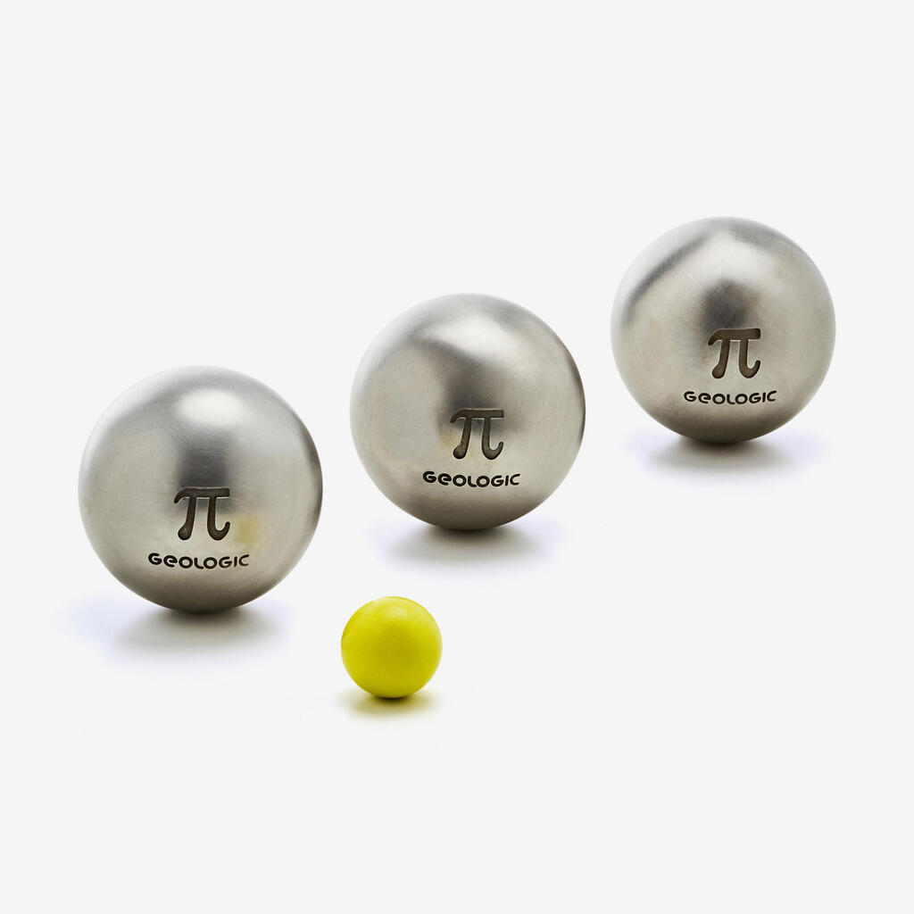 3 Semi-Soft Competition Petanque Boules