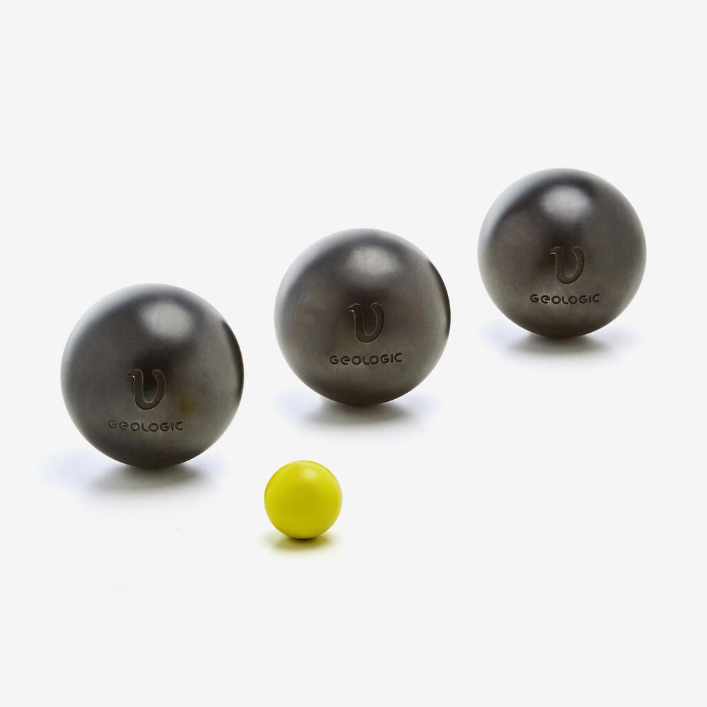 3 Soft Competition Petanque Boules