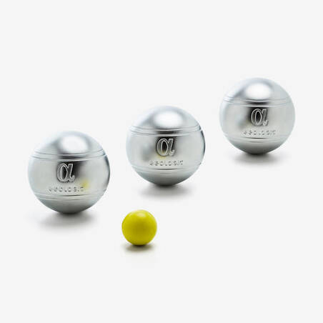 3 Alpha Competition Solid Petanque Boules