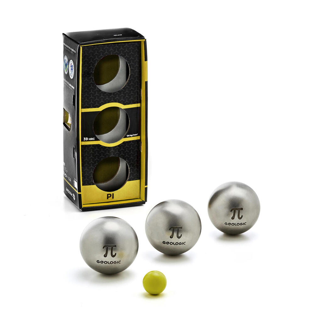 3 Semi-Soft Competition Petanque Boules