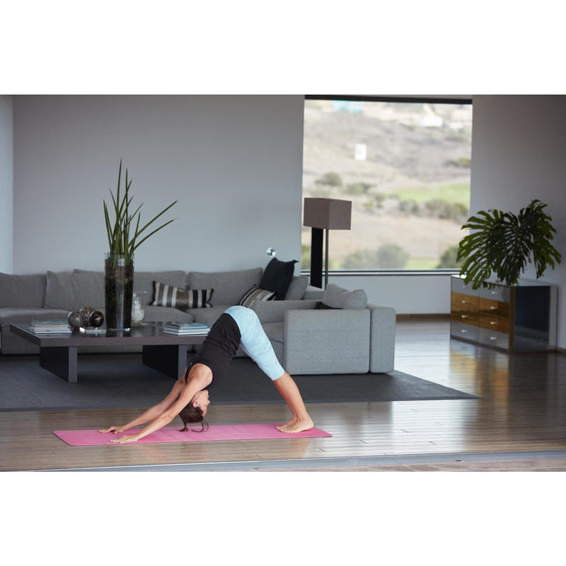 Yoga Mati 5 Mm Pembe Domyos By Decathlon
