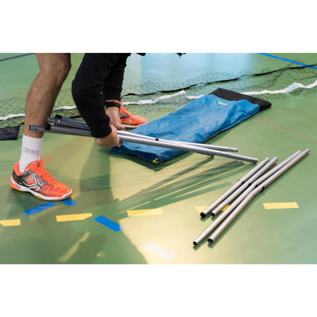 BADMINTON NET & POST WITH OFFICIAL DIMENSION 6.10 M | artengo
