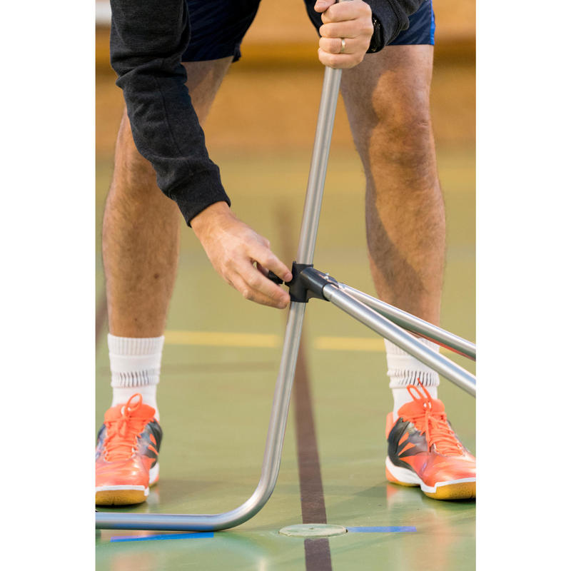 Filet De Badminton Avec Poteaux Dimension Officielle 6 10 M Artengo