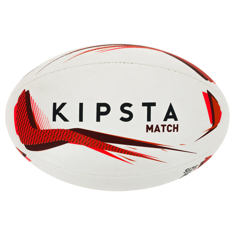 Ballon rugby R500 taille 5 rouge Ballon rugby R500 taille 5 rouge