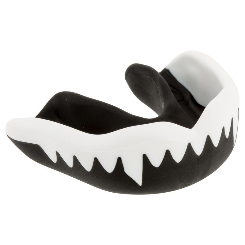 Proteção de Dentes Rugby Adulto GILBERT VIPER Branco Preto