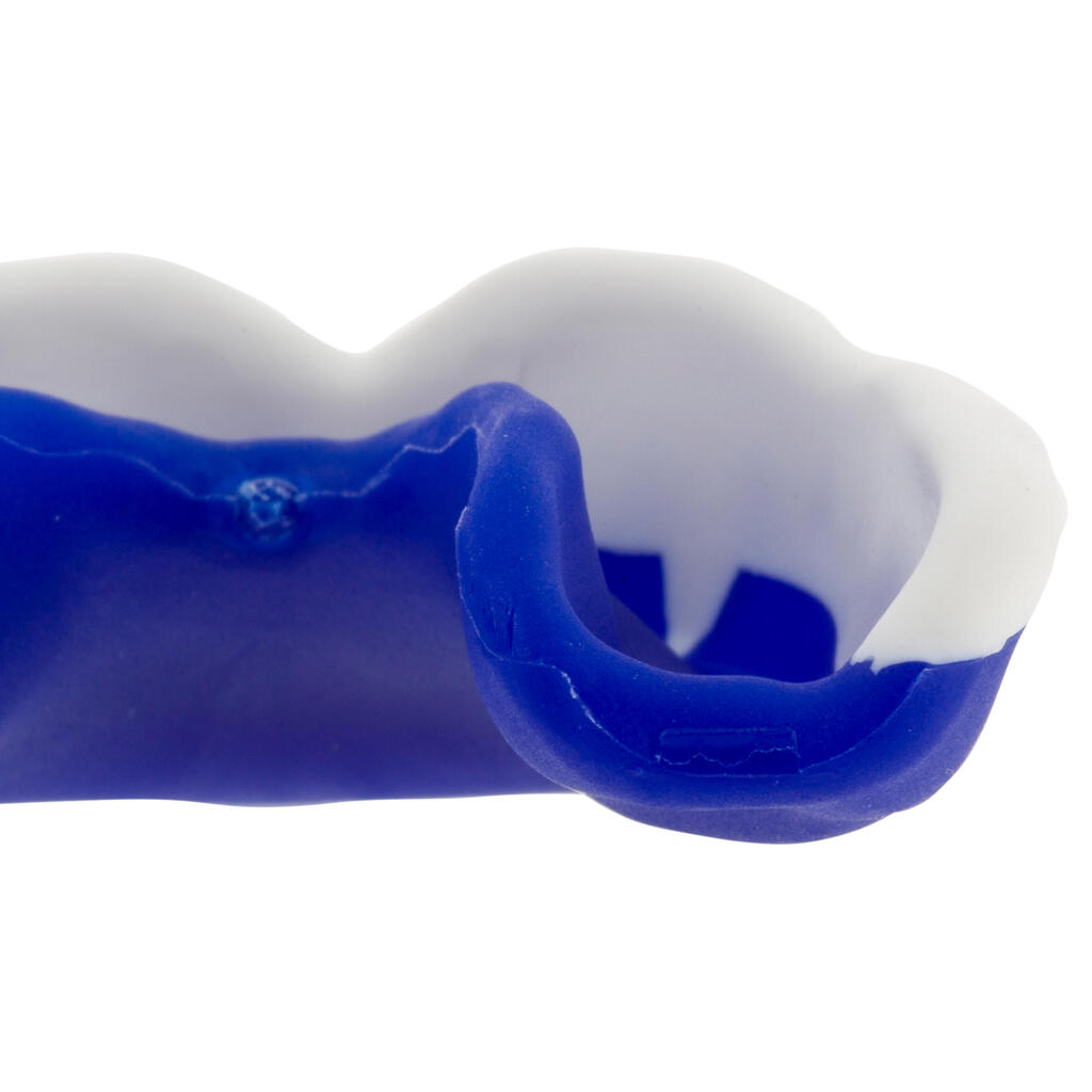 Bērnu regbija zobu aizsargs “Viper”, zils/balts