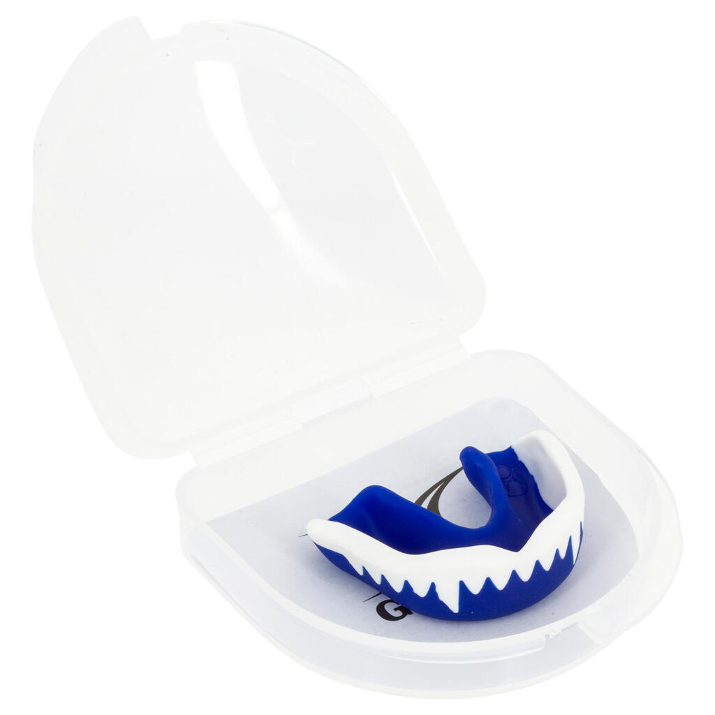 Kids' Rugby Mouth Guard Viper - Blue/White