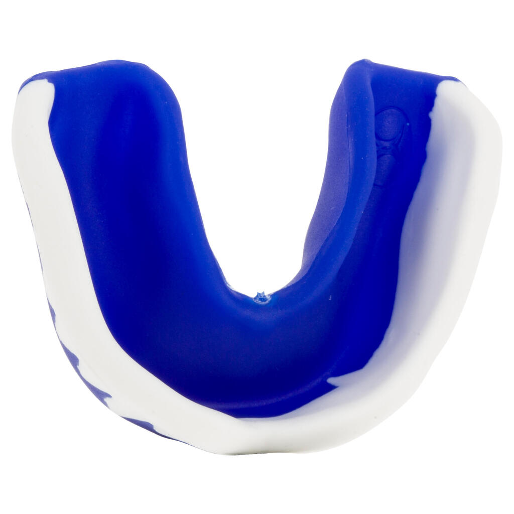 Bērnu regbija zobu aizsargs “Viper”, zils/balts