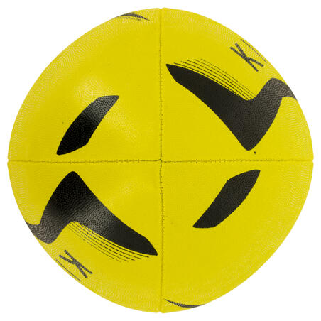 М'яч для гри в регбі R100, розмір 3 - Жовтий