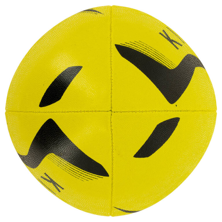 R100 Bola Rugbi Ukuran 3 - Kuning