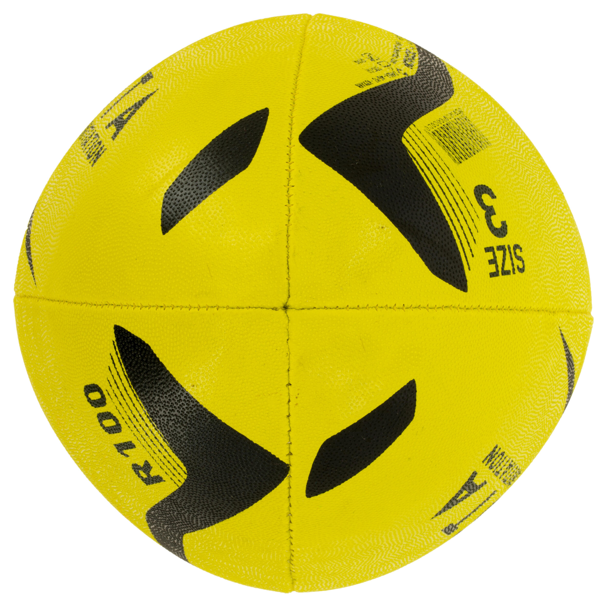 

Size  Rugby Ball Initiation - Yellow -  By OFFLOAD | Decathlon