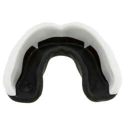 Adult Rugby Mouth Guard Viper - White/Black