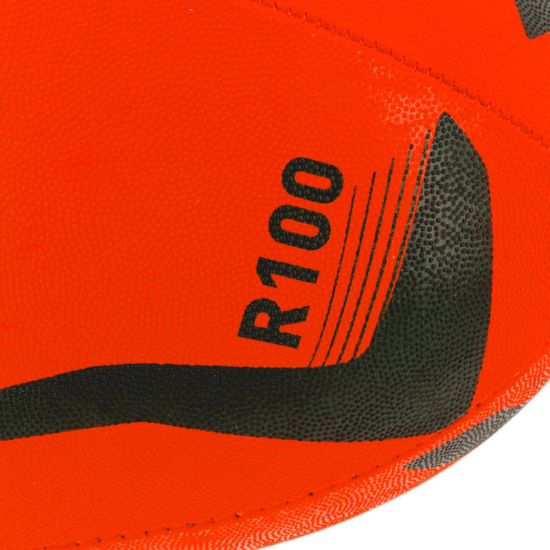 Size 4 Rugby Ball Initiation Orange
