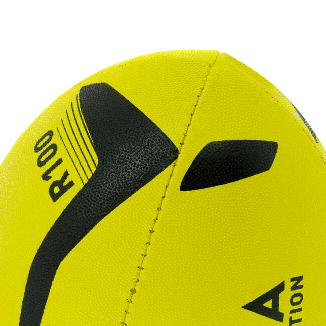 OFFLOAD Size 3 Rugby Ball Initiation Yellow Decathlon