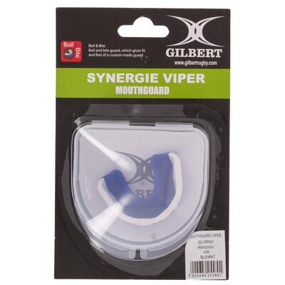 Rugbybitje voor kinderen viper blauw/wit