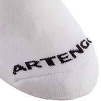 Kids' Mid Sports Socks RS 100 Tri-Pack - White