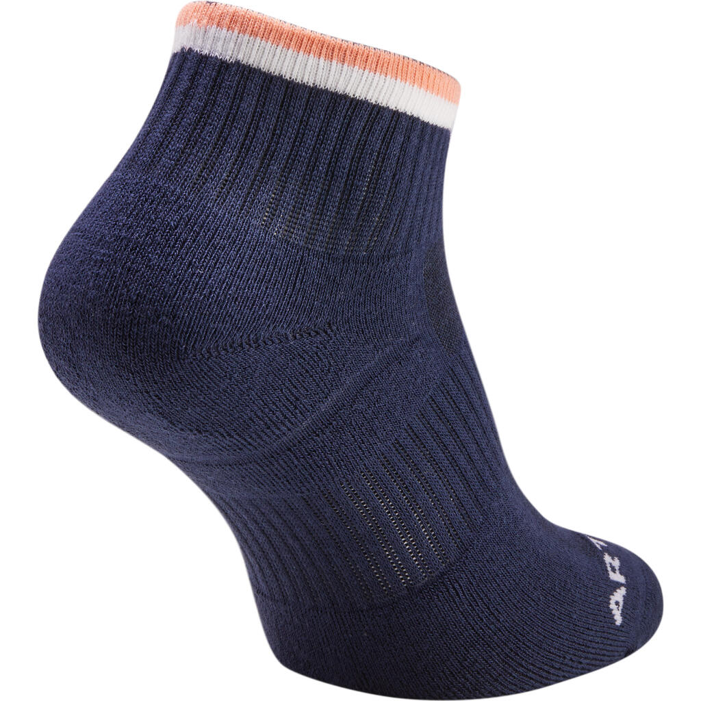 Tennissocken Mid 3er-Pack - RS 500 weiss/glänzend