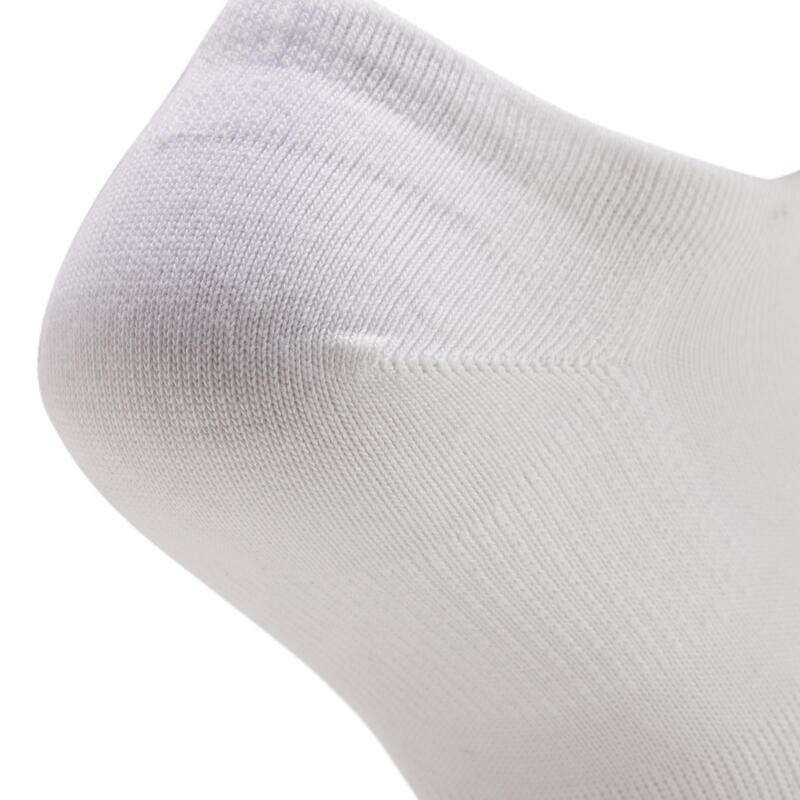 CHAUSSETTES DE SPORT BASSES ARTENGO RS 160 BLANCHES LOT DE 3